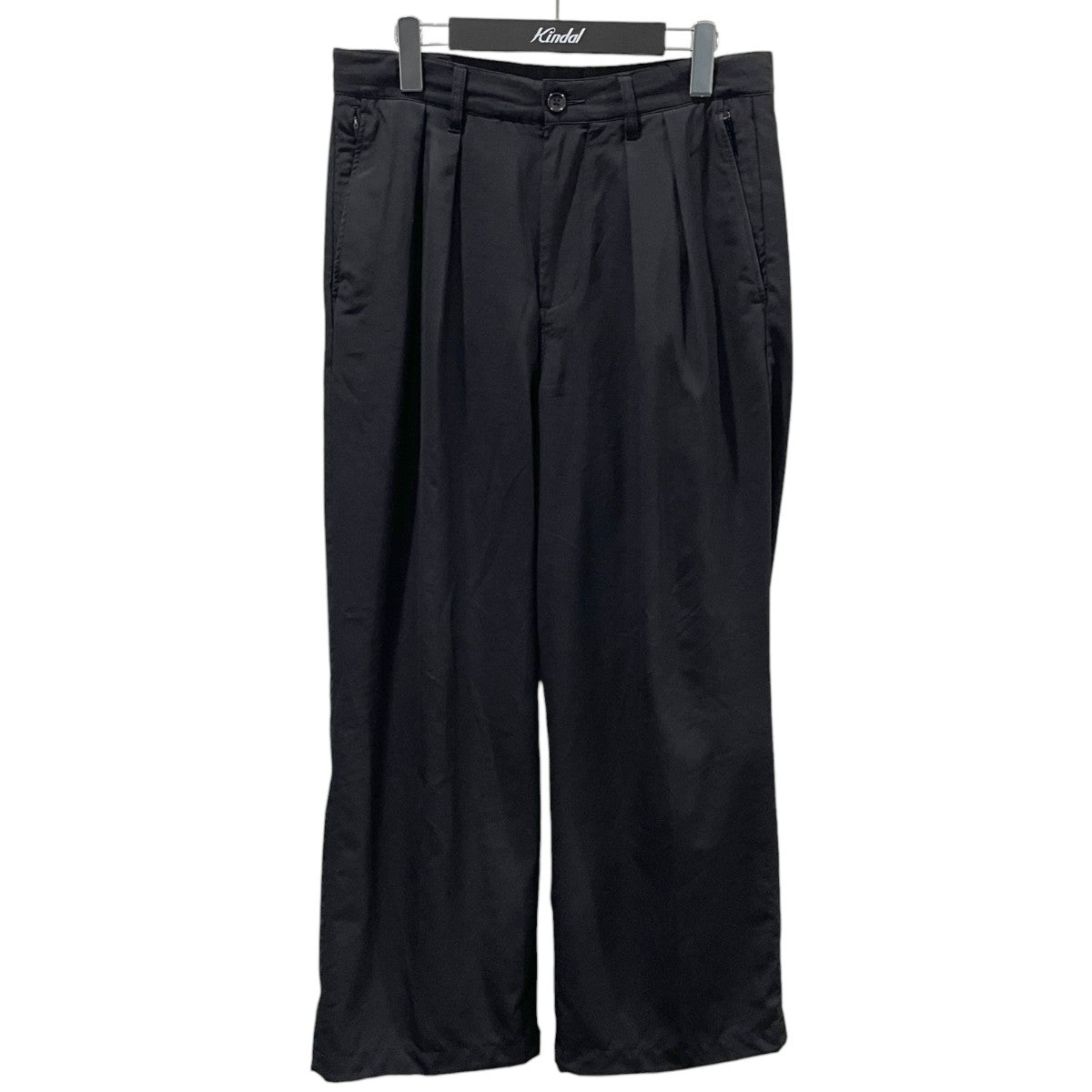 25SS ウールワイドスラックス the A ／ Wool Wide Slacks 11-23-1102-791