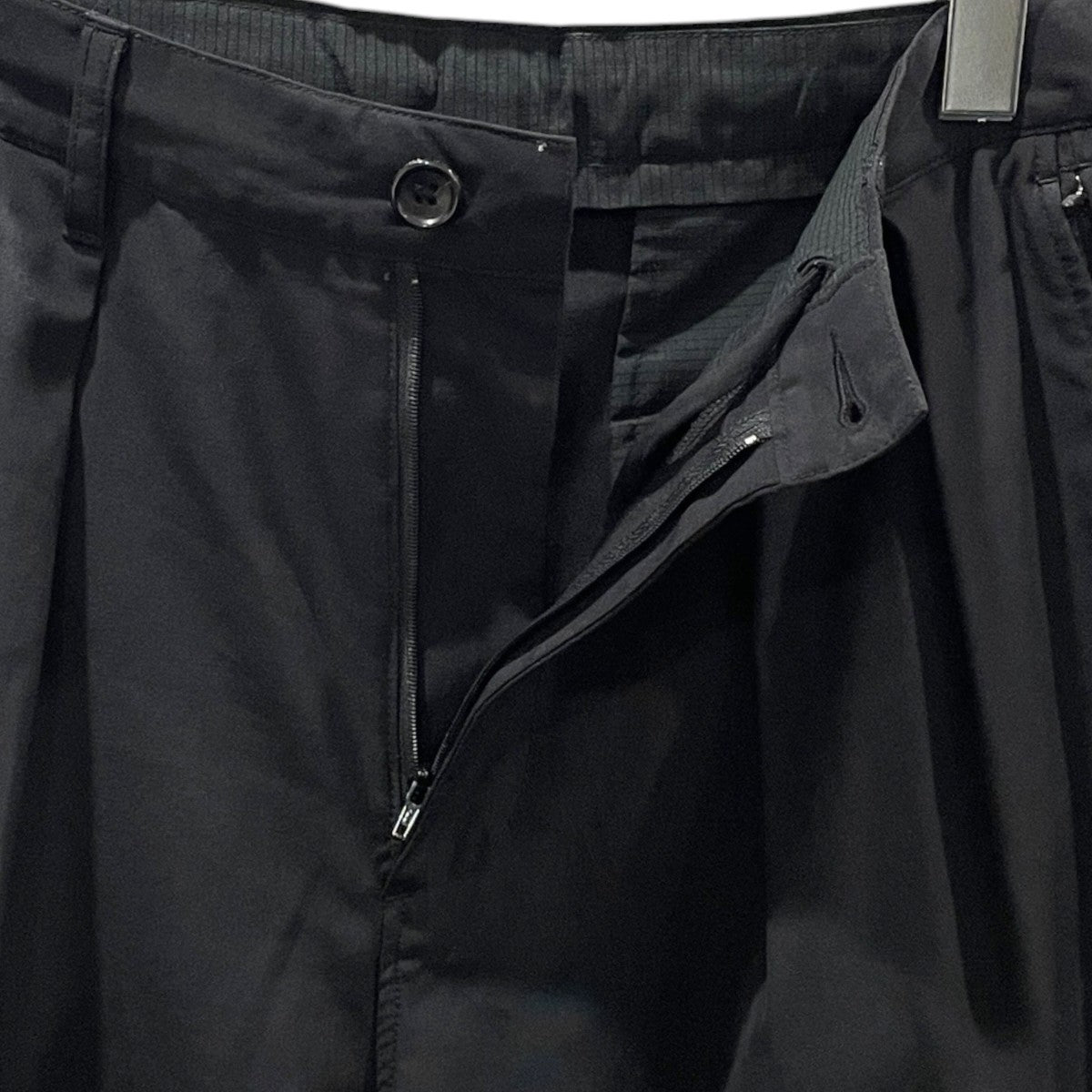 25SS ウールワイドスラックス the A ／ Wool Wide Slacks 11-23-1102-791