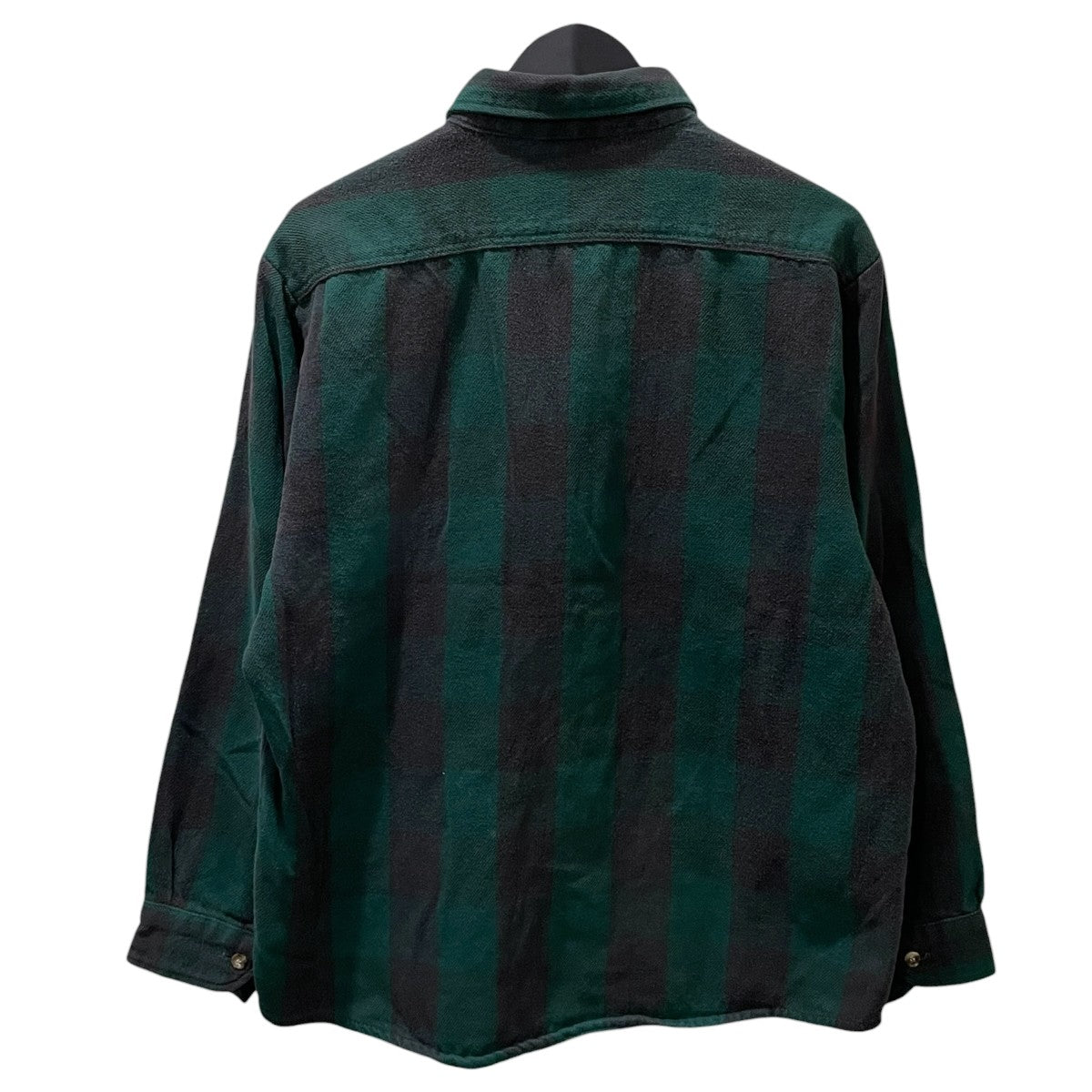 90s チェック柄シャツ HEAVY FLANNEL SHIRT ヘビーフランネルシャツ 4032