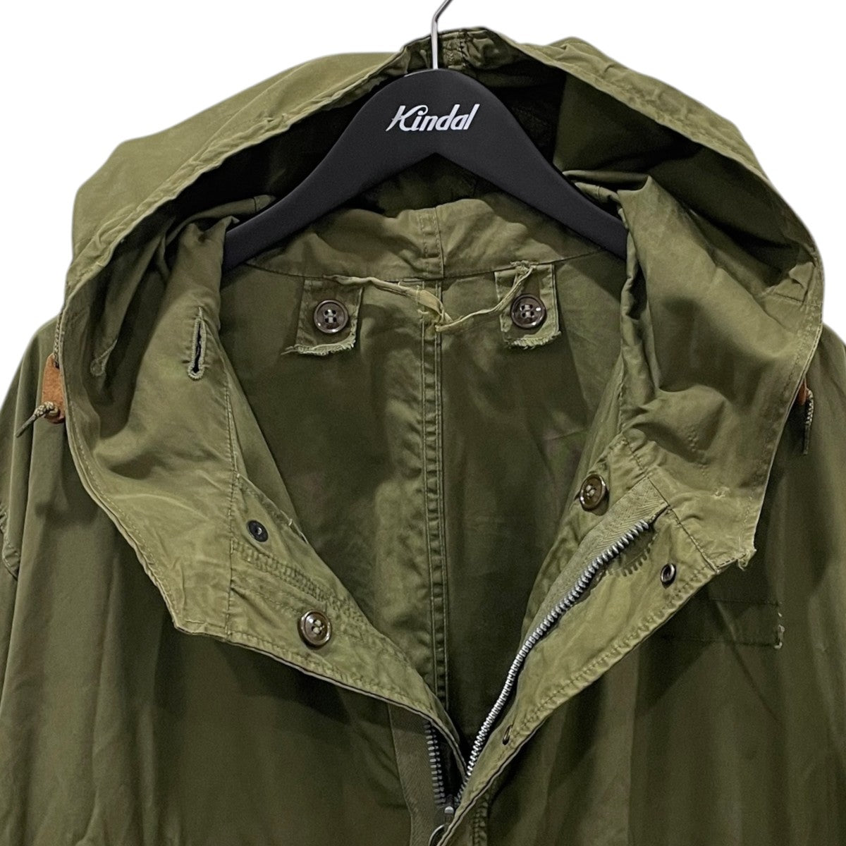 M-51 モッズコート PARKA， SHELL， M-51 CROWN製インターロックジッパー スプリングカムロック