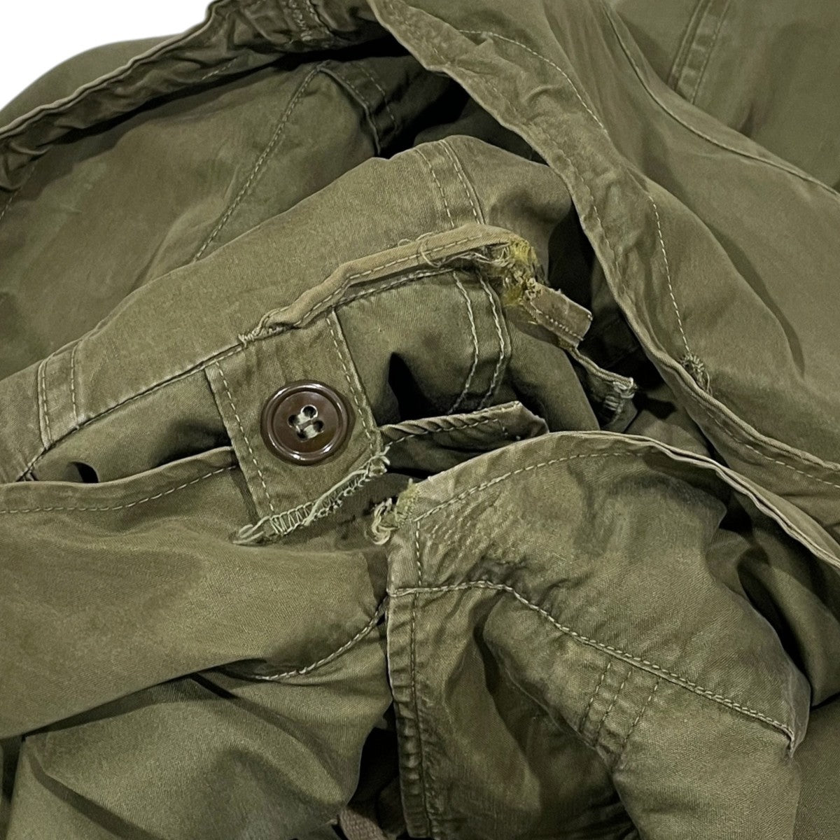 M-51 モッズコート PARKA， SHELL， M-51 CROWN製インターロックジッパー スプリングカムロック