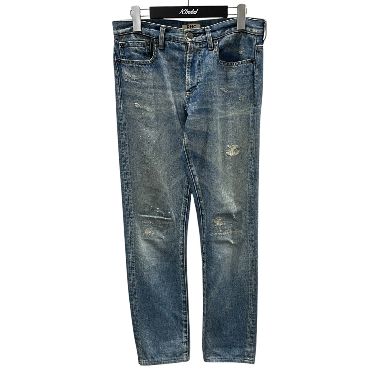 17SS 加工デニムパンツ SLIM DENIM PANTS スリムデニムパンツ 2520600166