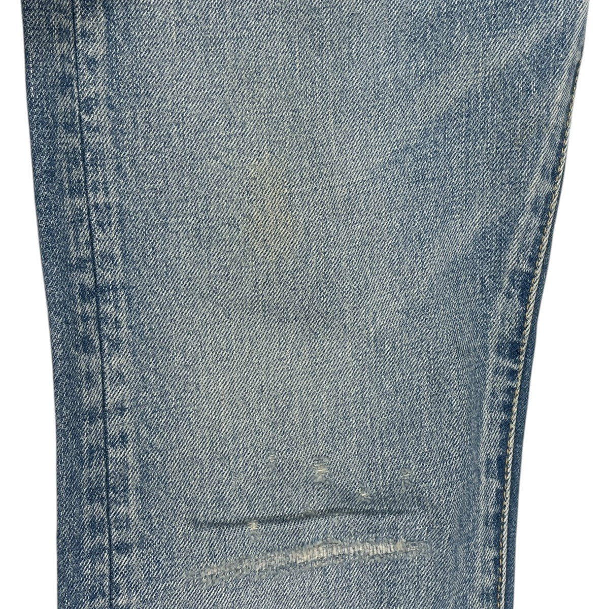 17SS 加工デニムパンツ SLIM DENIM PANTS スリムデニムパンツ 2520600166