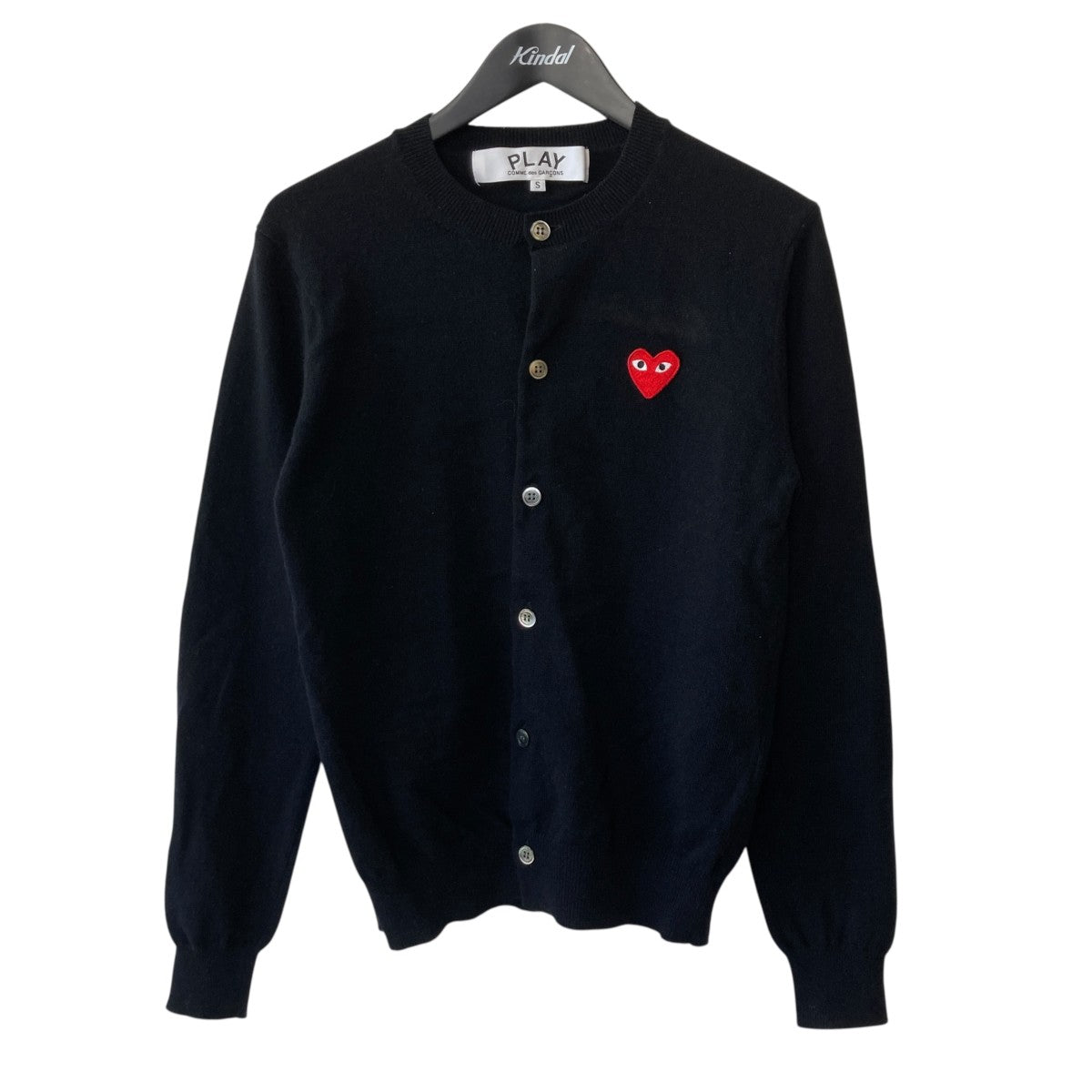 PLAY COMME des GARCONS カーディガンAX-N007 古着・中古-1枚目のアイテム画像