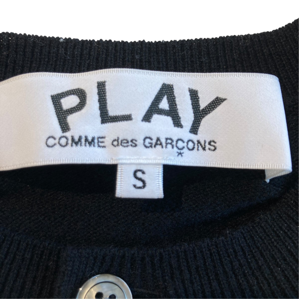 PLAY COMME des GARCONS カーディガンAX-N007 古着・中古-6枚目のアイテム画像