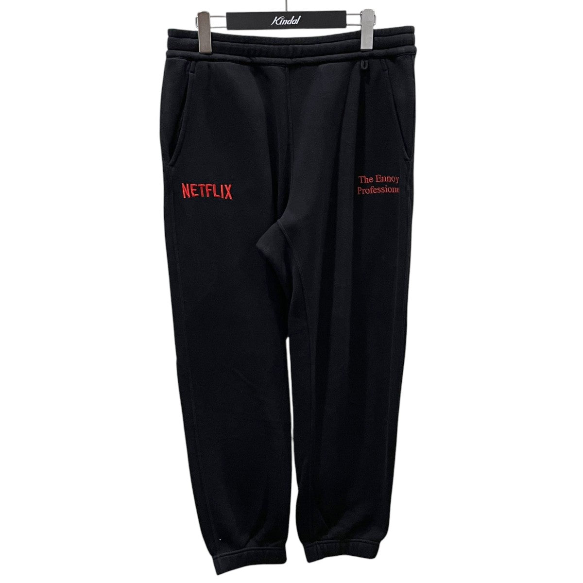 ENNOY×Netflix×スタイリスト私物 23AW 裏起毛スウェットパンツ PANTS AW23BRENPT06NTL 古着・中古-1枚目のアイテム画像