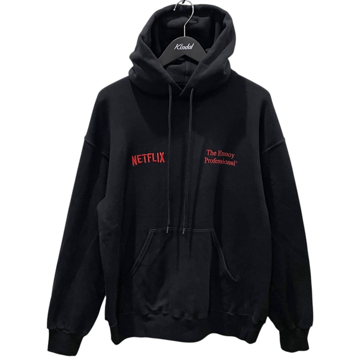 23AW 裏起毛プルオーバーパーカー HOODIE フーディー AW23BRENCT02NTL NETFLIX