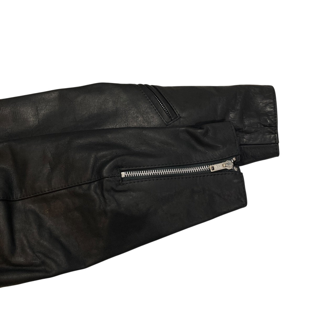 JAMES GROSE×marka HORSE LEATHER ／ライダースレザージャケット 古着・中古-5枚目のアイテム画像