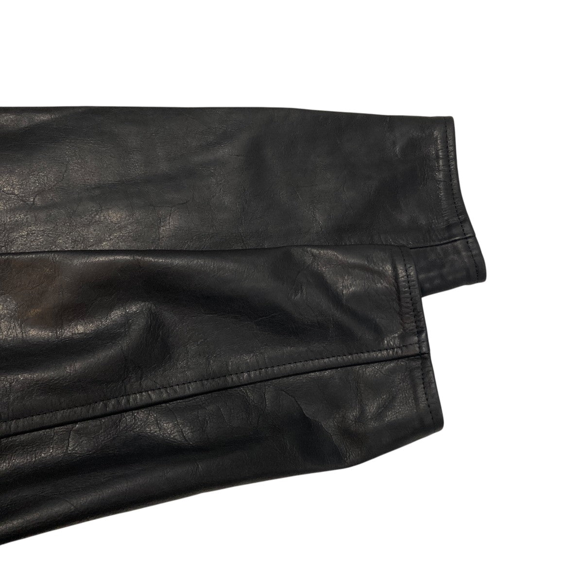 JAMES GROSE HORSE LEATHER ／ｼﾝｸﾞﾙレザージャケット 古着・中古-5枚目のアイテム画像