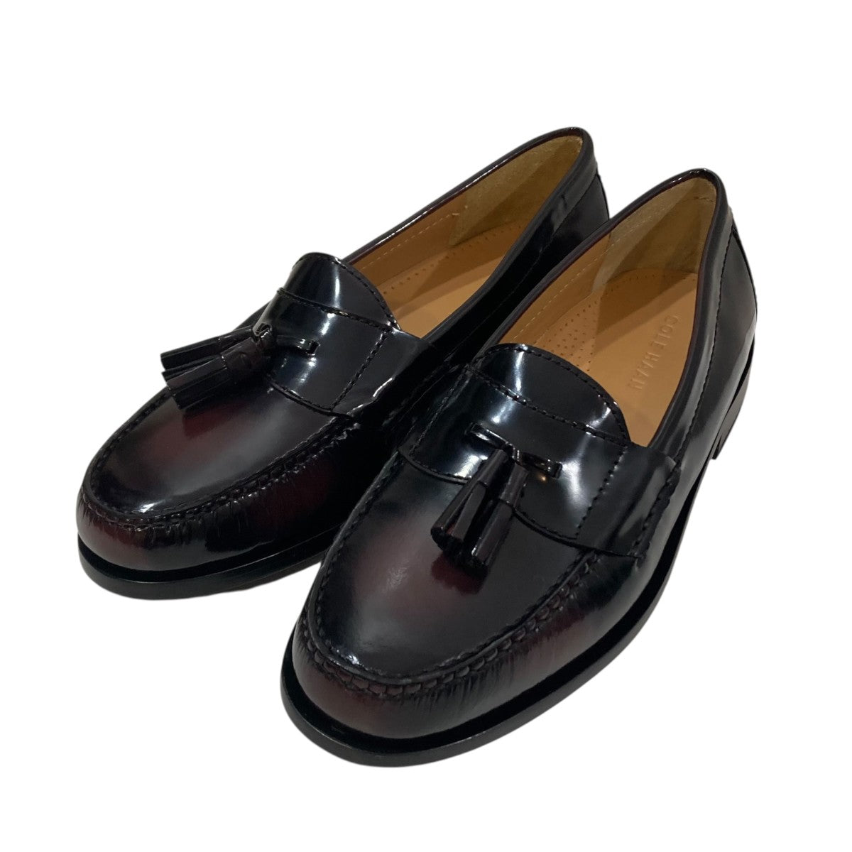 COLE HAAN ピンチタッセルローファー 03507 古着・中古-1枚目のアイテム画像