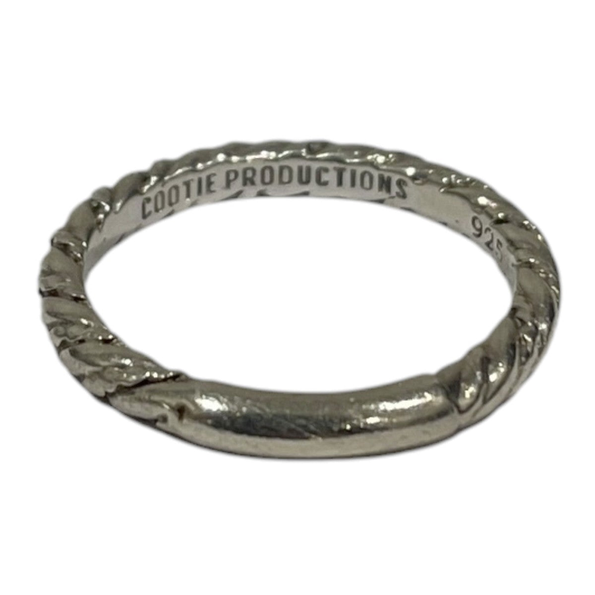 シルバーツイストリング Chingon Skinny Ring チンゴンスキニーリング