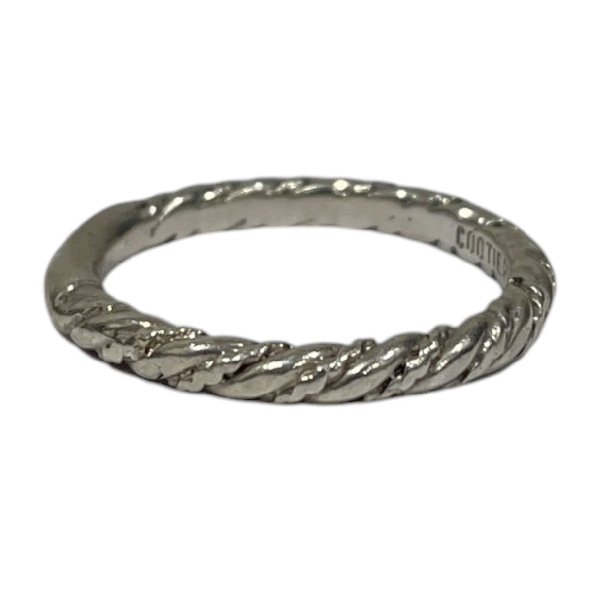 シルバーツイストリング Chingon Skinny Ring チンゴンスキニーリング