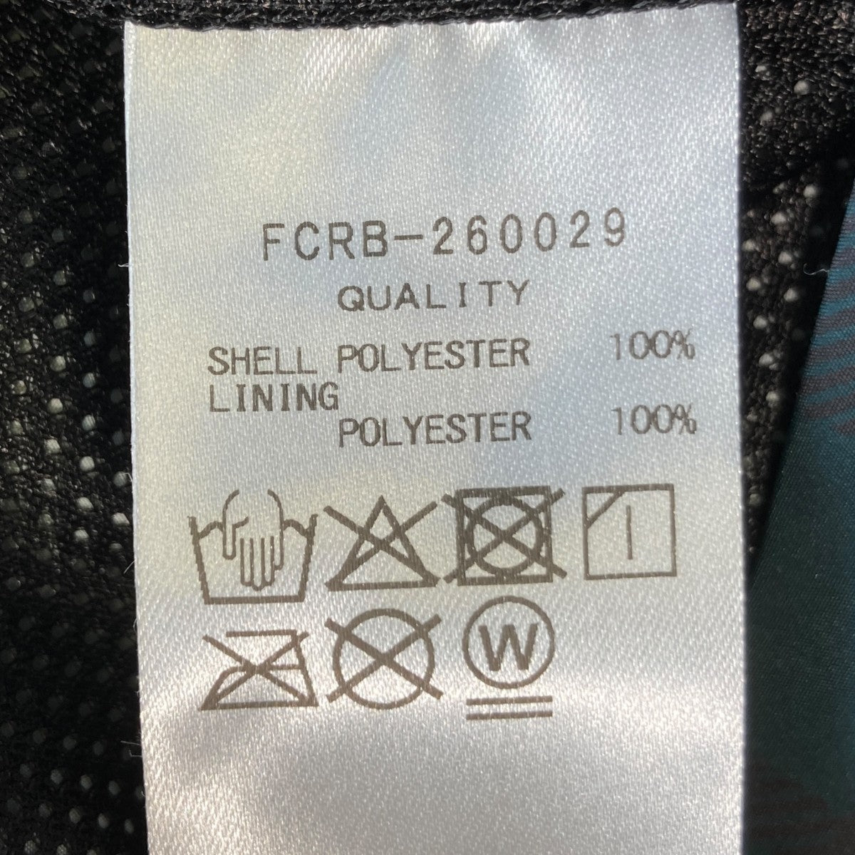 F．C．R．B． PLAID PRACTICE POLO COLLAR PISTEチェックジャケットFCRB-260029 古着・中古-4枚目のアイテム画像