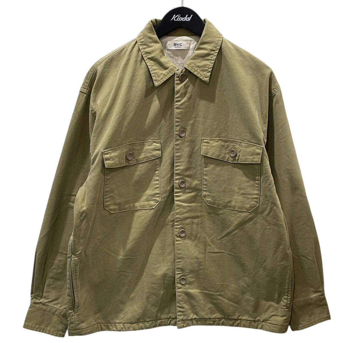 25AW サージ ミリタリーシャツジャケット Serge Military Shirt Jacket 4220400195