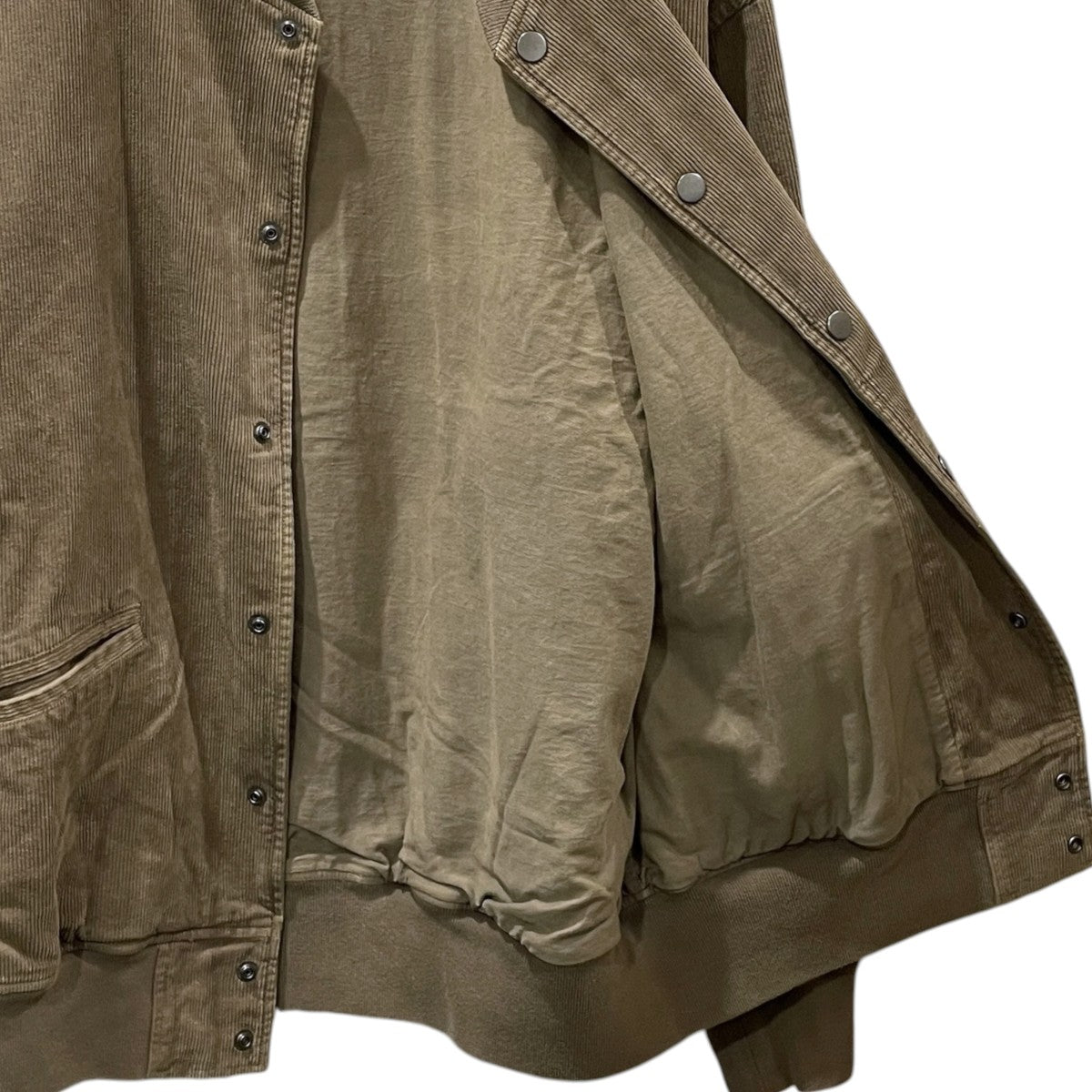 コーデュロイボンバージャケット Corduroy Bomber Jacket 4320400098