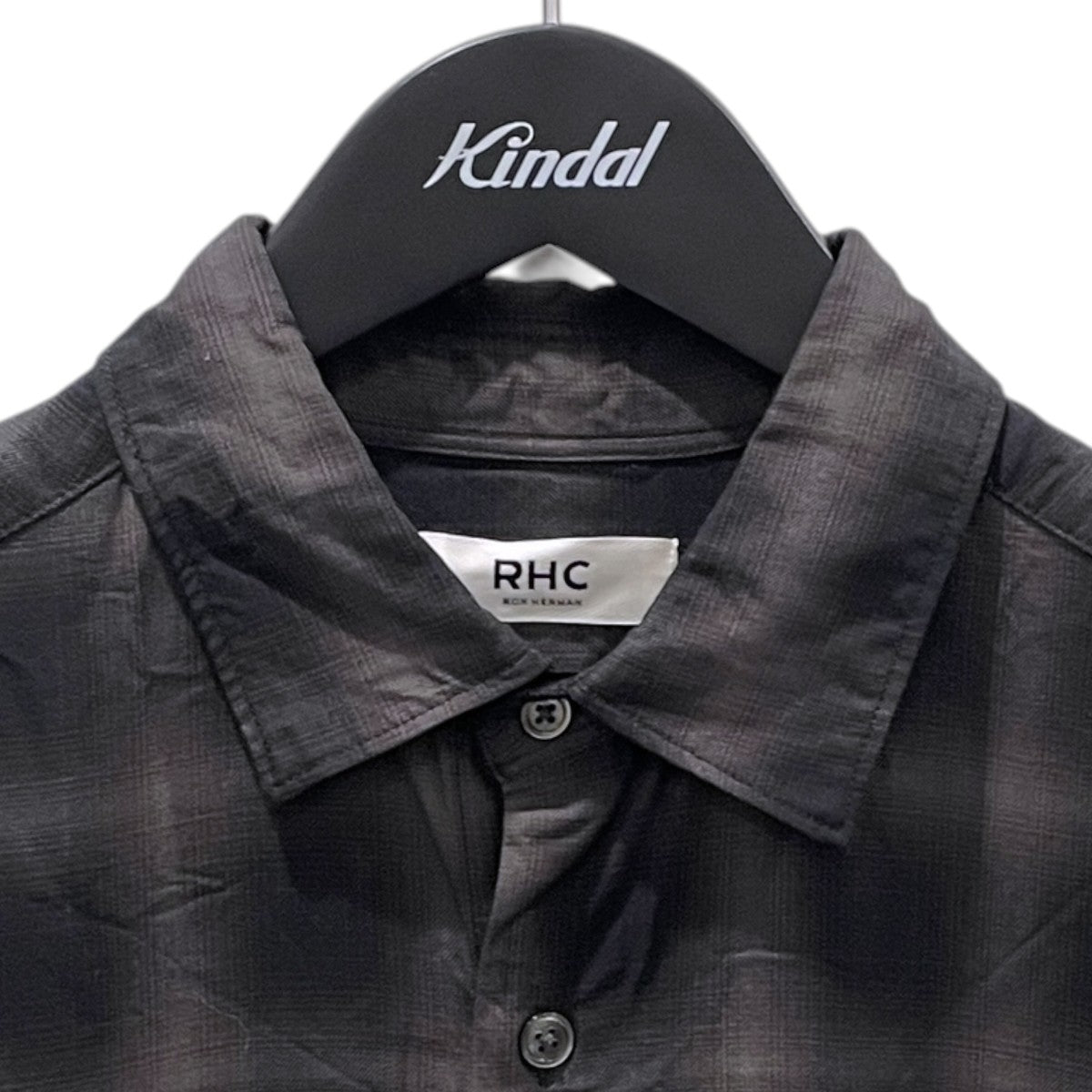 26SS オンブレチェック柄半袖シャツ Tencel Ombre Check Short Sleeve Shirt テンセル オンブレチェック ショートスリーブシャツ 4320700223