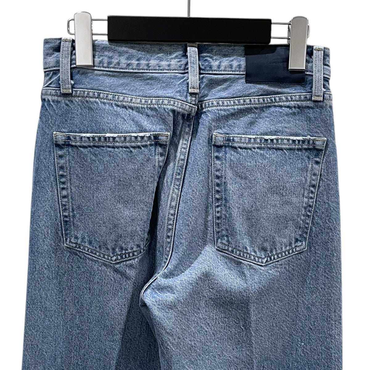 ウォッシュドデニム ワイドストレートパンツ Washed Denim Wide Straight Pant 9910600539