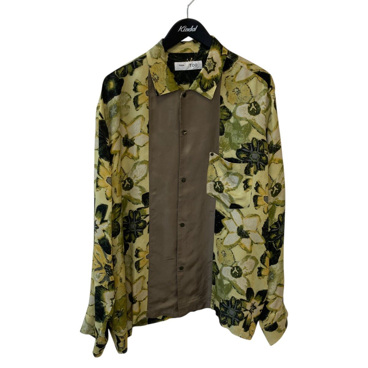 TOGA ARCHIVES Inner print shirt長袖シャツTZ252-FJ955 古着・中古-1枚目のアイテム画像