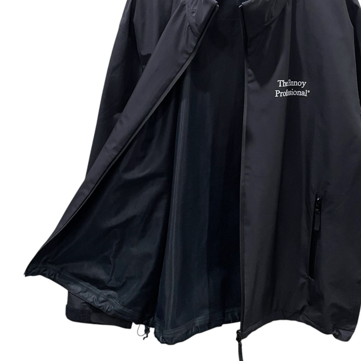 24AW ロゴ刺繍ジップアップナイロンジャケット 3Layer Shell Jacket 3レイヤー シェル ジャケット AW24BRENJK01AK