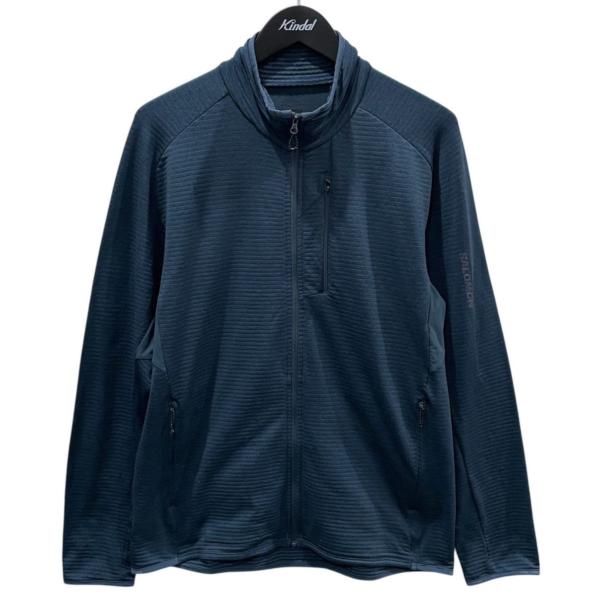 SALOMON 23AW ジップアップジャケット ESSENTIAL LIGHTWARM FULL ZIP エッセンシャル ライトウォーム フルジップ C22762