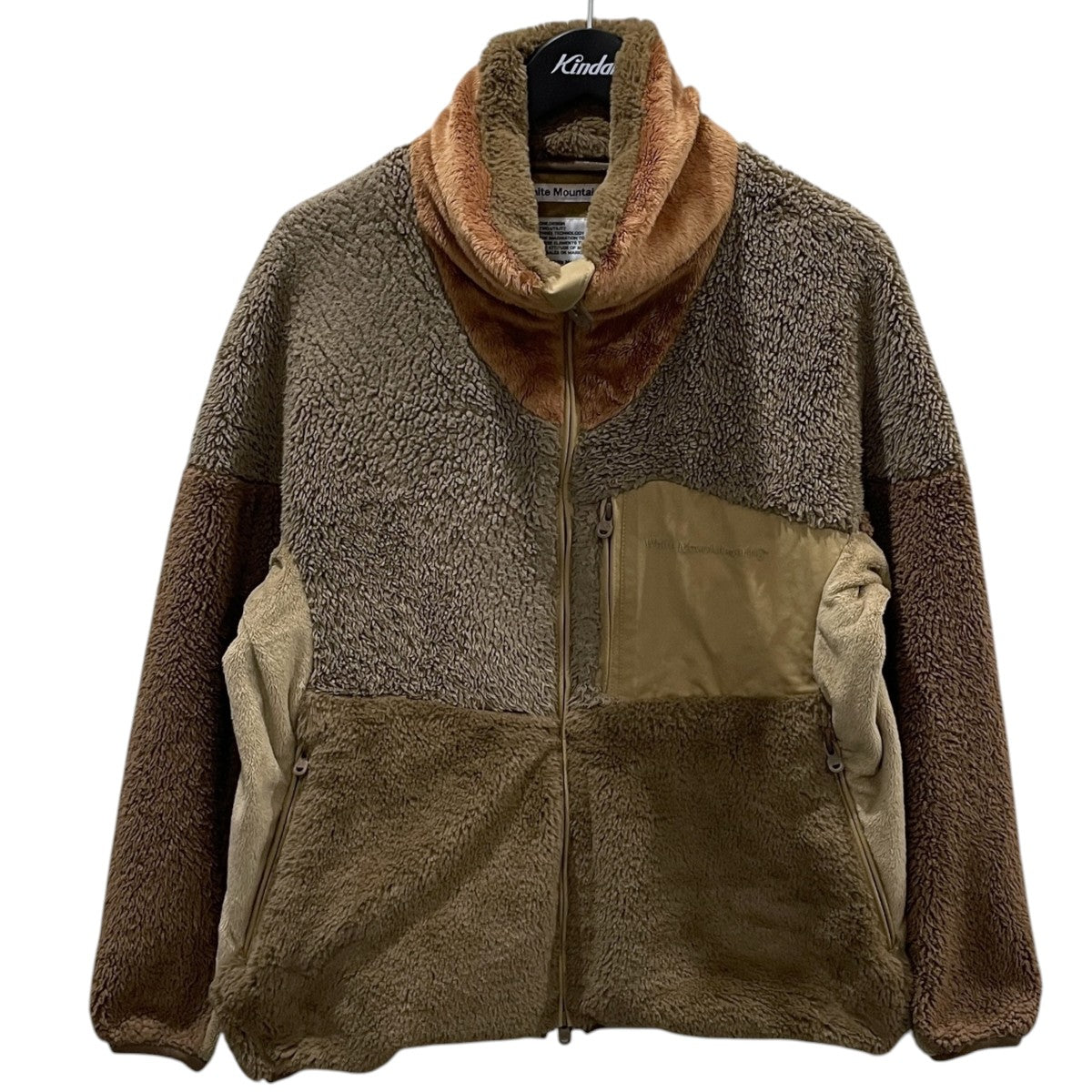 20AW ボアフリースハイネックジップアップジャケット BOA FLEECE HIGH NECK ZIP UP JACKET WM2073520