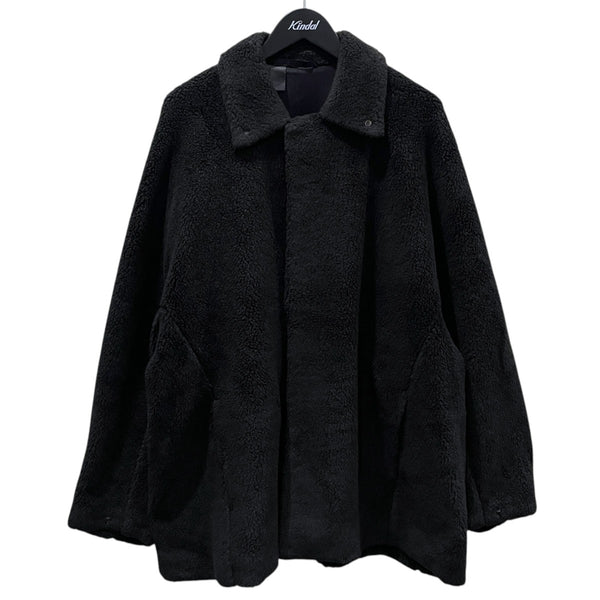 N．HOOLYWOOD(エヌハリウッド) 25AW ウール混エコファーコート