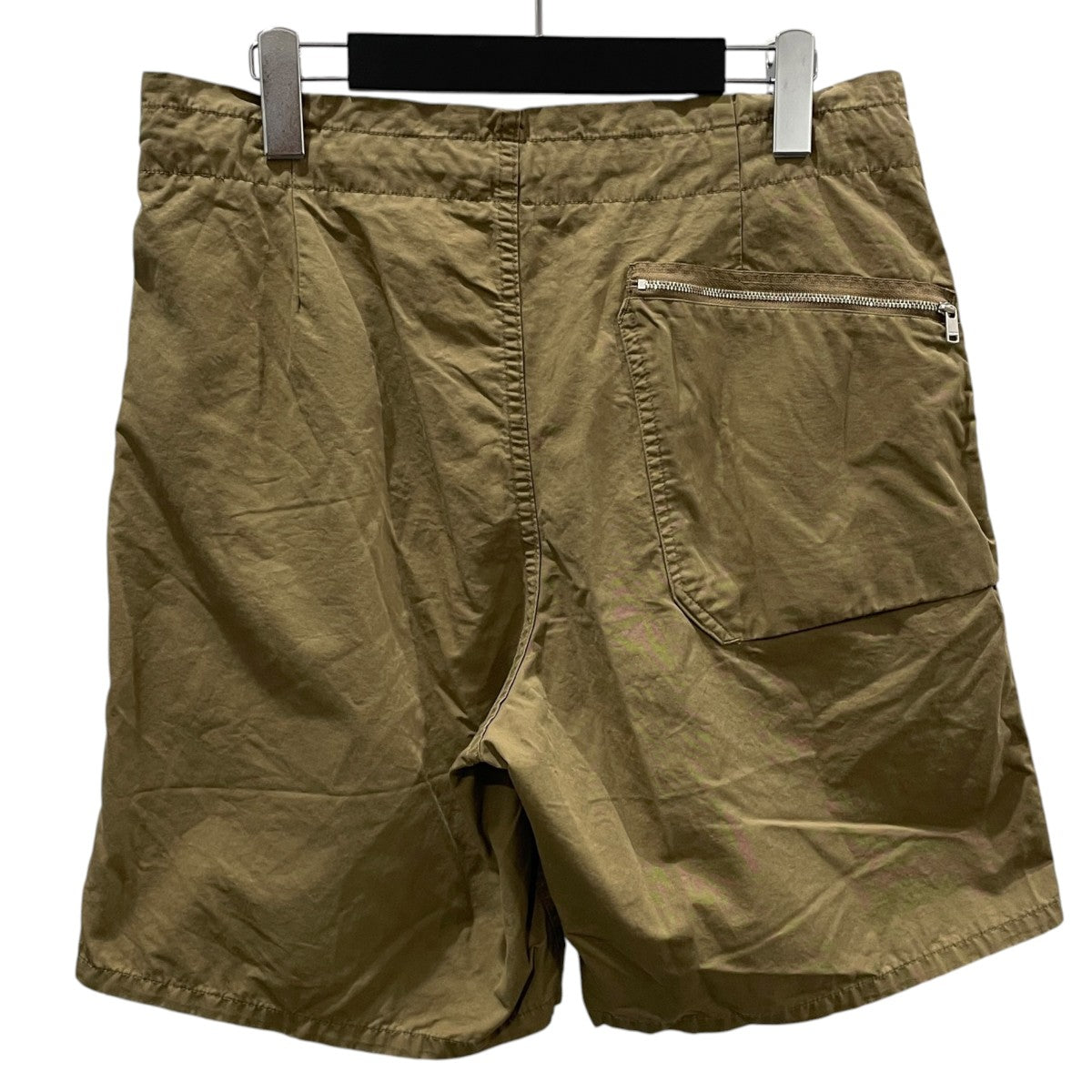 26SS タックハーフパンツ DWELLER EASY SHORTS C／Li TWILL PIGMENT DYE NN-P4833