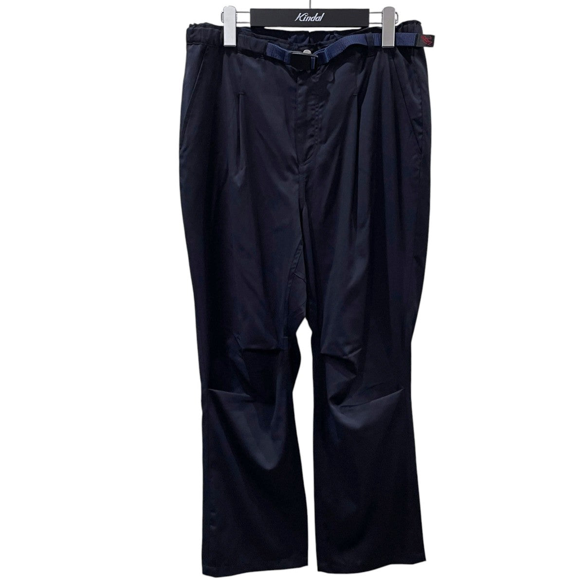 25SS ウェビングベルトパンツ WALKER ST EASY PANTS LORO PIANA 365 MERINO WOOL スラックス NN-P4655