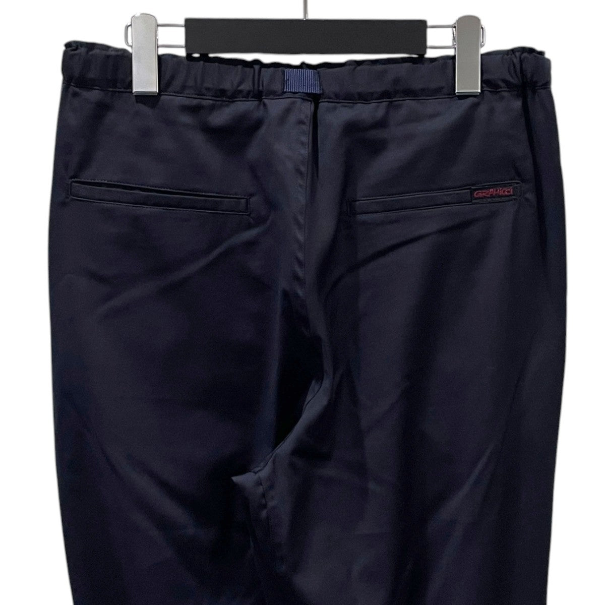 25SS ウェビングベルトパンツ WALKER ST EASY PANTS LORO PIANA 365 MERINO WOOL スラックス NN-P4655