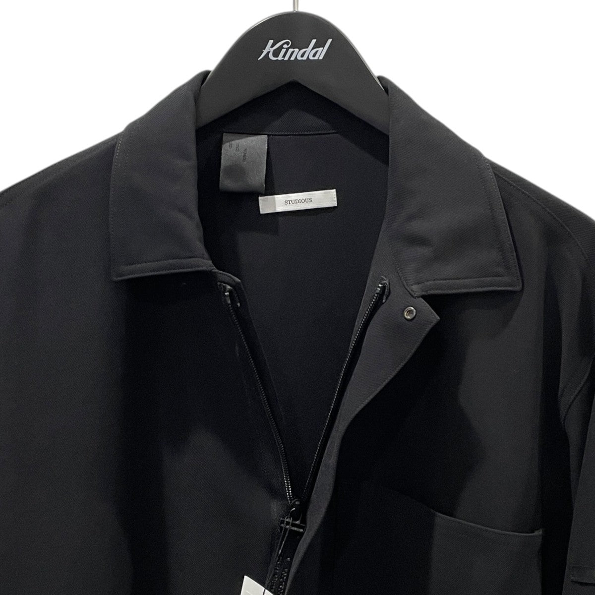 N．HOOLYWOOD×STUDIOUS 25AW ジップアップ長袖シャツ ZIP SHIRTS
