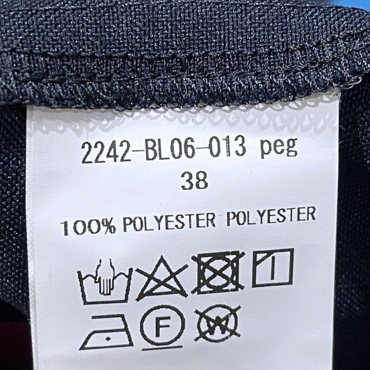 24SS チェック柄ジップアップブルゾン STAND COLLAR BLOUSON スタンドカラーブルゾン 2242-BL06-013