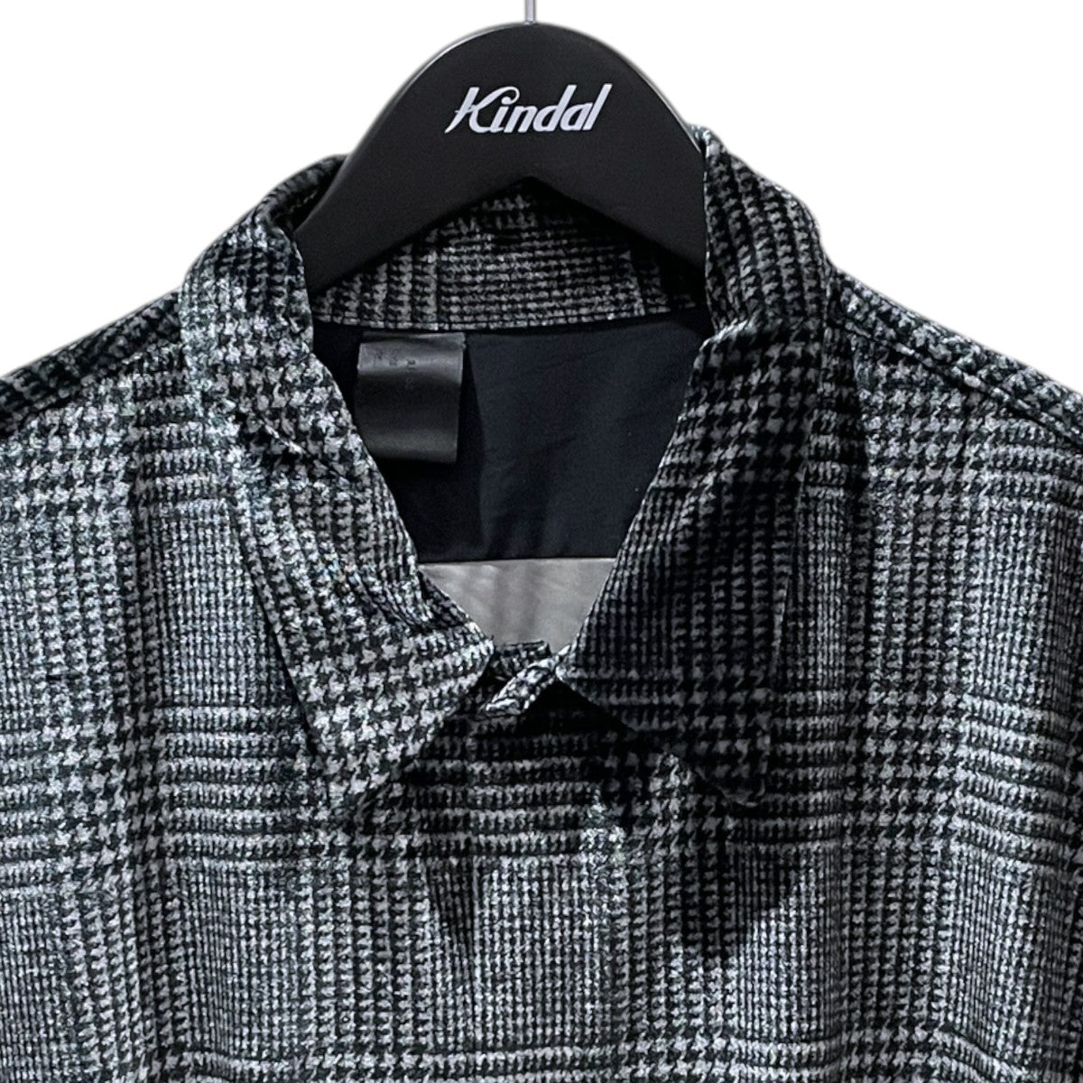 24AW グレンチェック柄オーバーサイズシャツ SHIRT 2242-SH28-014