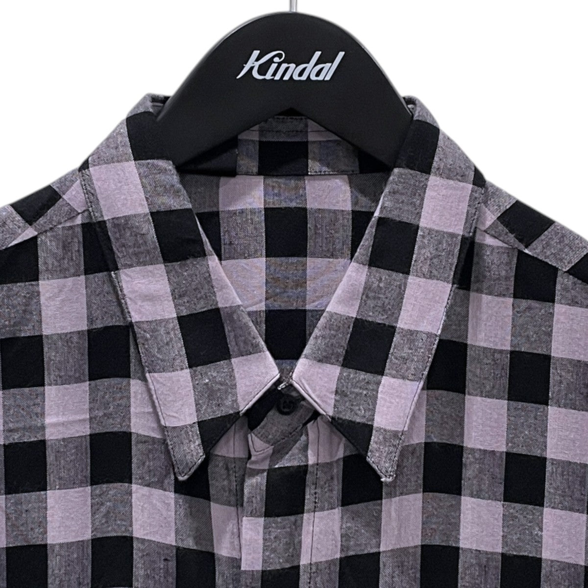 25SS レーヨンオンブレチェックシャツ RAYON OMBRE CHECK SHIRT 2251-SH21-009