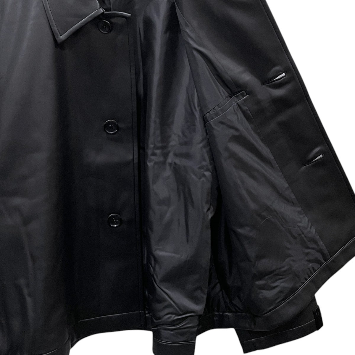 N．HOOLYWOOD(エヌハリウッド) 25AW ショートステンカラーコート