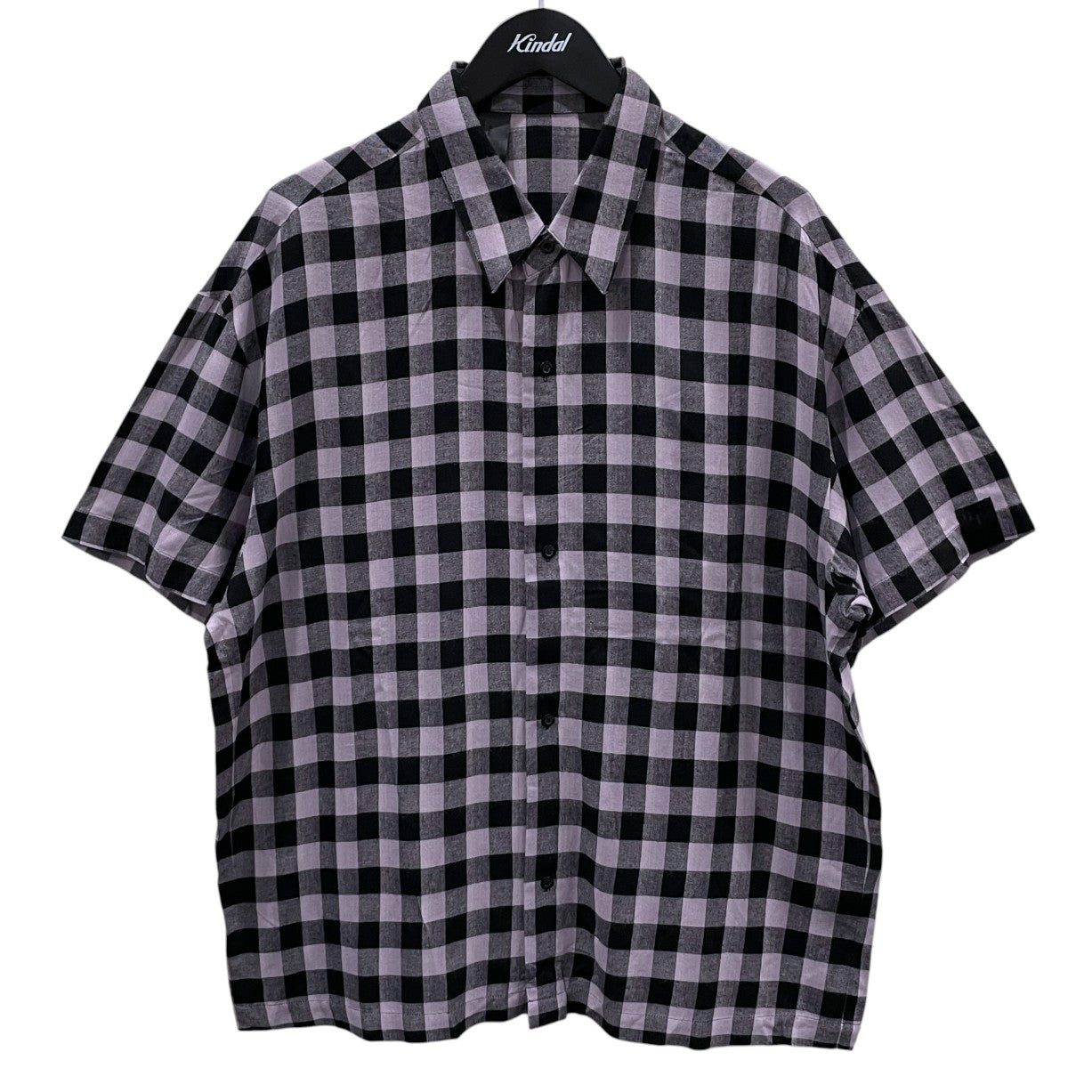 25SS チェック柄半袖シャツ HALF SLEEVE SHIRT ハーフスリーブシャツ 2251-SH50-009