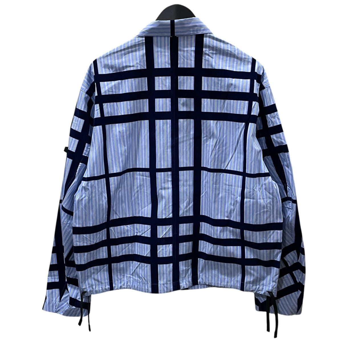 22AW ストライプ柄シャツ SHIRT BLOUSON シャツブルゾン 2252-SH25-020