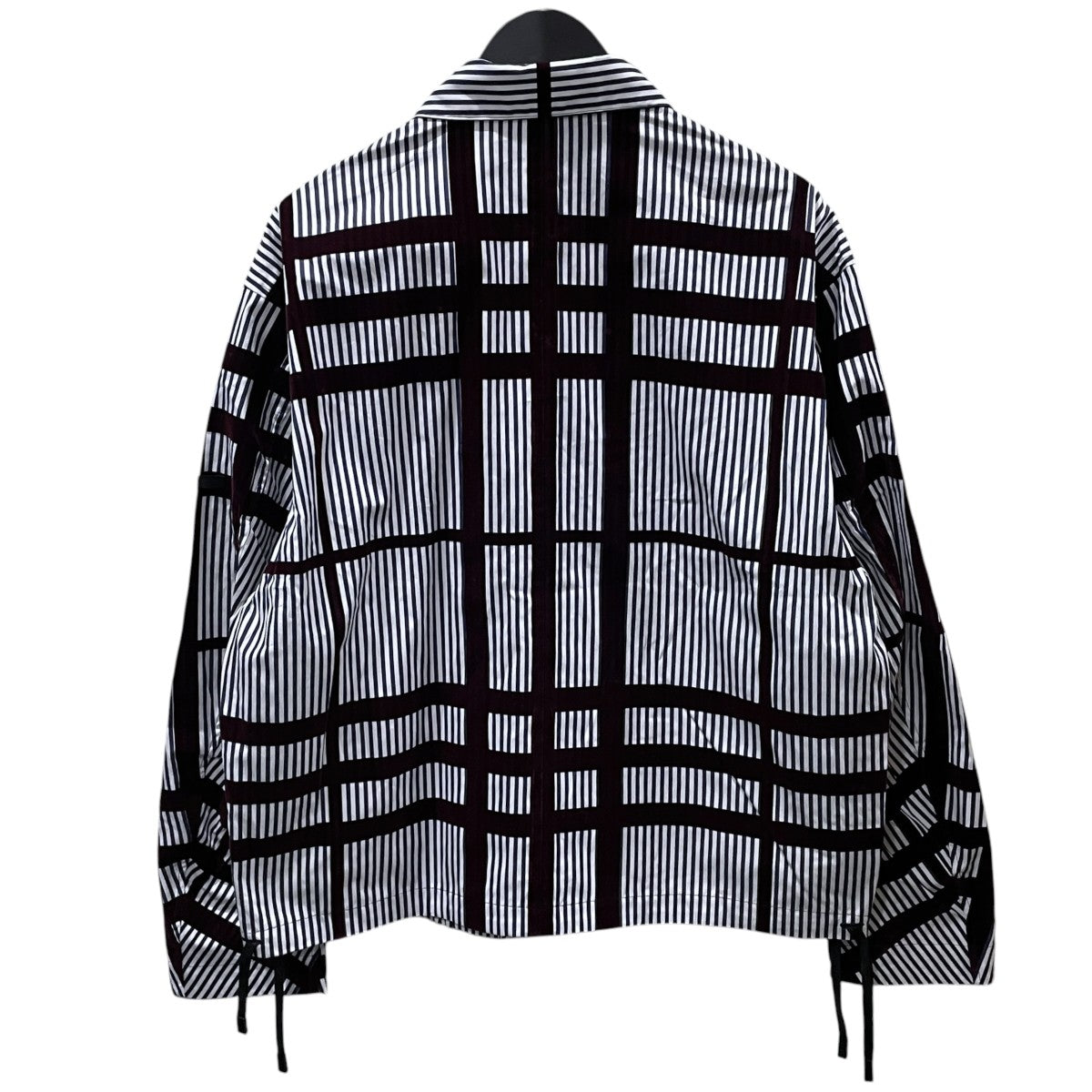 22AW ストライプ柄シャツ SHIRT BLOUSON シャツブルゾン 2252-SH25-019