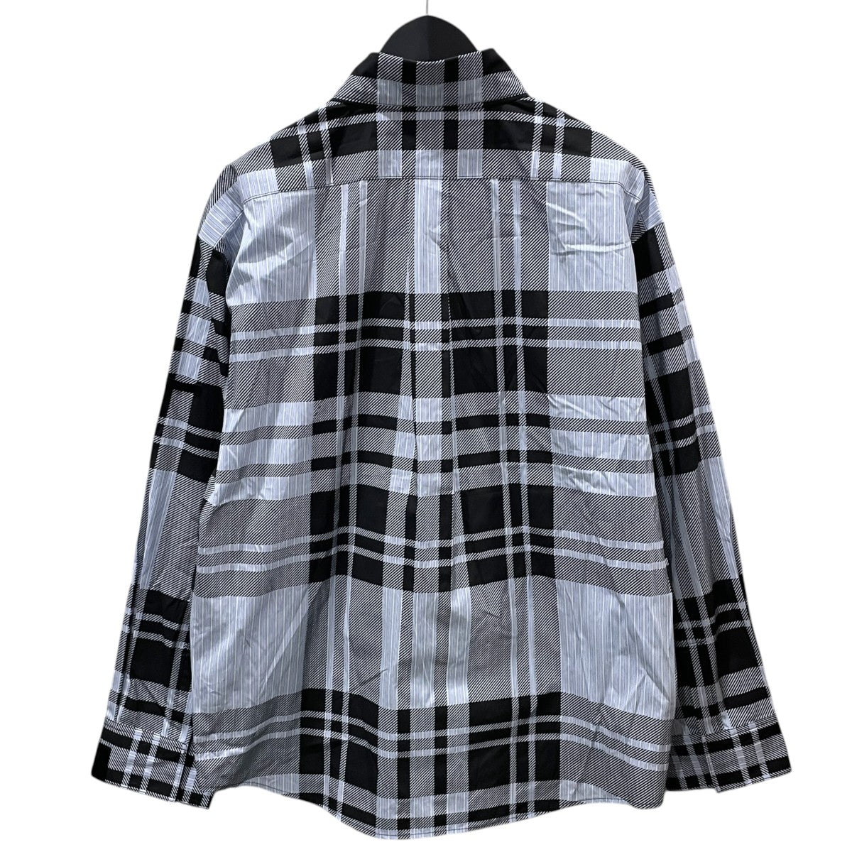 25AW ストライプチェック柄長袖シャツ B．D SHIRT ボタンダウンシャツ 2252-SH23-021