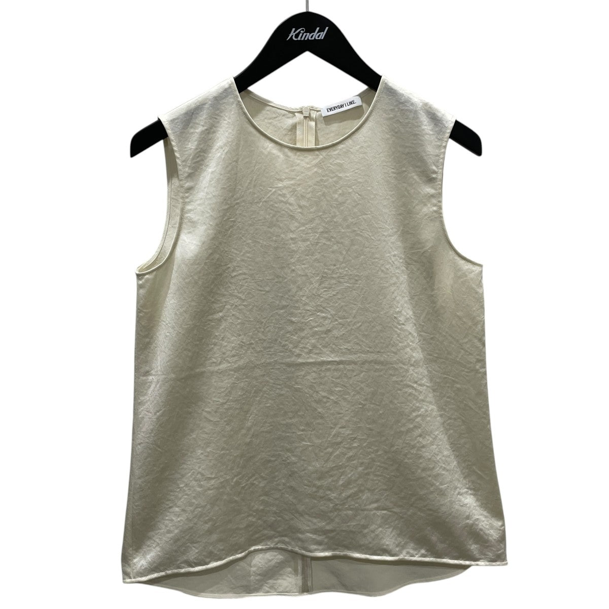 25AW サテンノースリーブブラウス Minimal Satin ブラウス 25051500802030