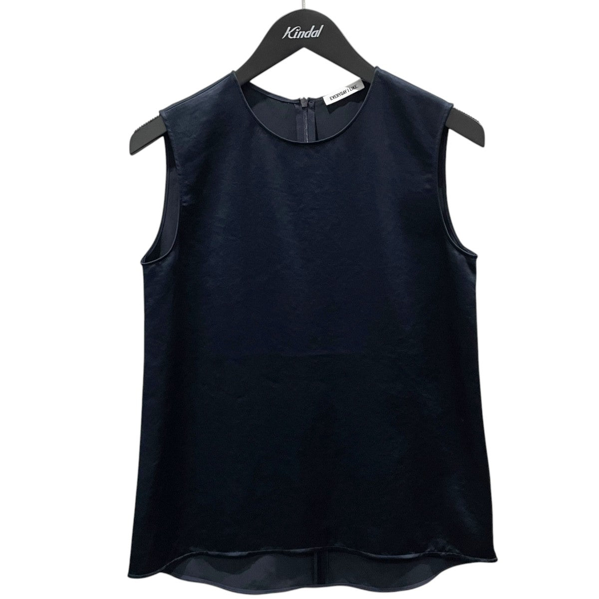 24SS サテンノースリーブブラウス Minimal Satin ミニマルサテン 250515008020030