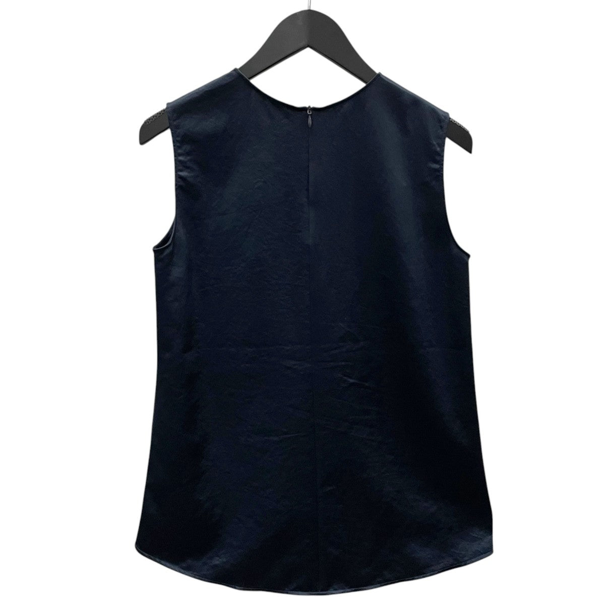 24SS サテンノースリーブブラウス Minimal Satin ミニマルサテン 250515008020030