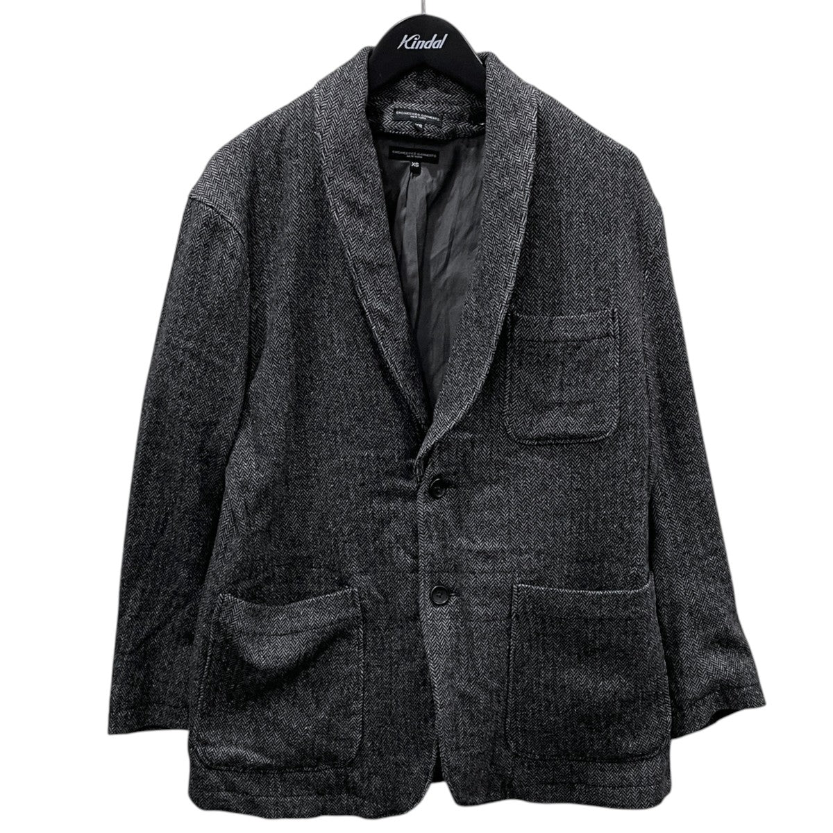 Engineered Garments ヘリンボーン3WAYジャケット Loiter Jacket ロイタージャケット 古着・中古-1枚目のアイテム画像