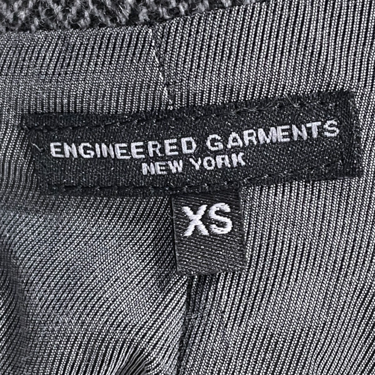 Engineered Garments ヘリンボーン3WAYジャケット Loiter Jacket ロイタージャケット 古着・中古-7枚目のアイテム画像