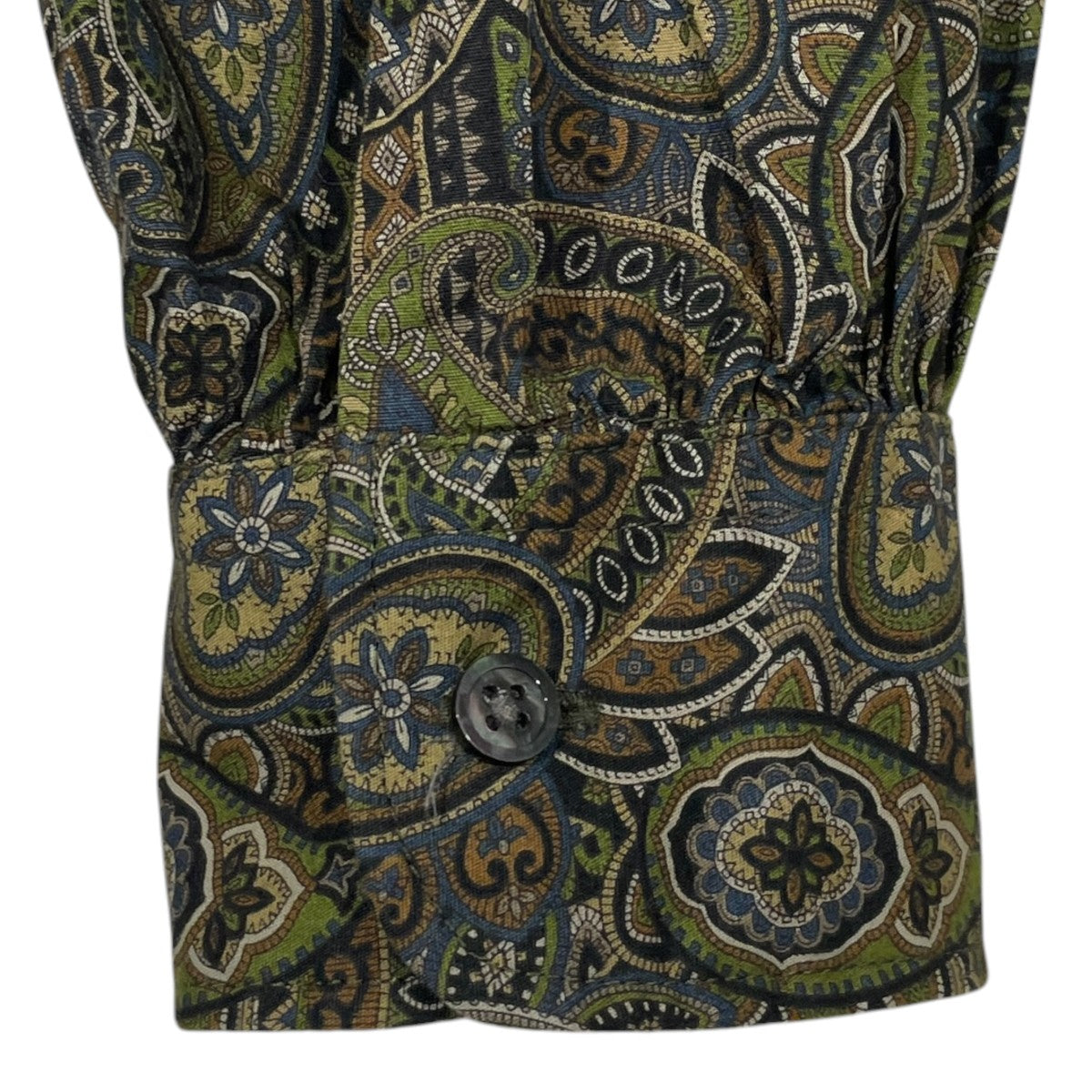 24AW ペイズリー柄シャツ Wing Collar Shirt - Cotton Paisley Print ウイング カラー シャツ ｰ コットン ペイズリー プリント