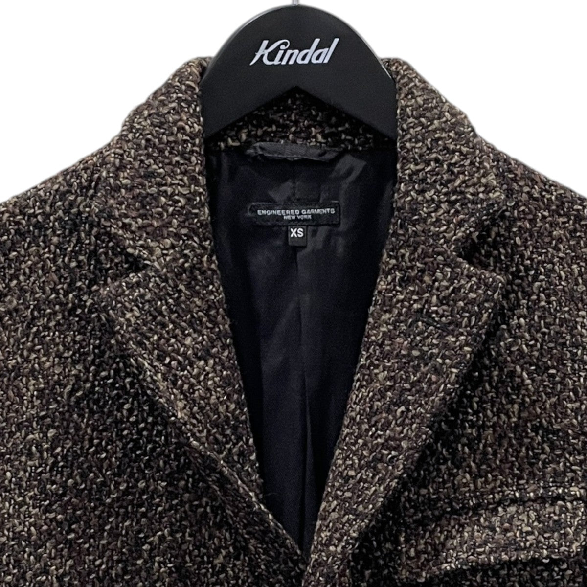 ツイードジャケット Andover Jacket - Polyester Wool Tweed Boucle アンドーバージャケット - ポリエステルウールツイードブークレ