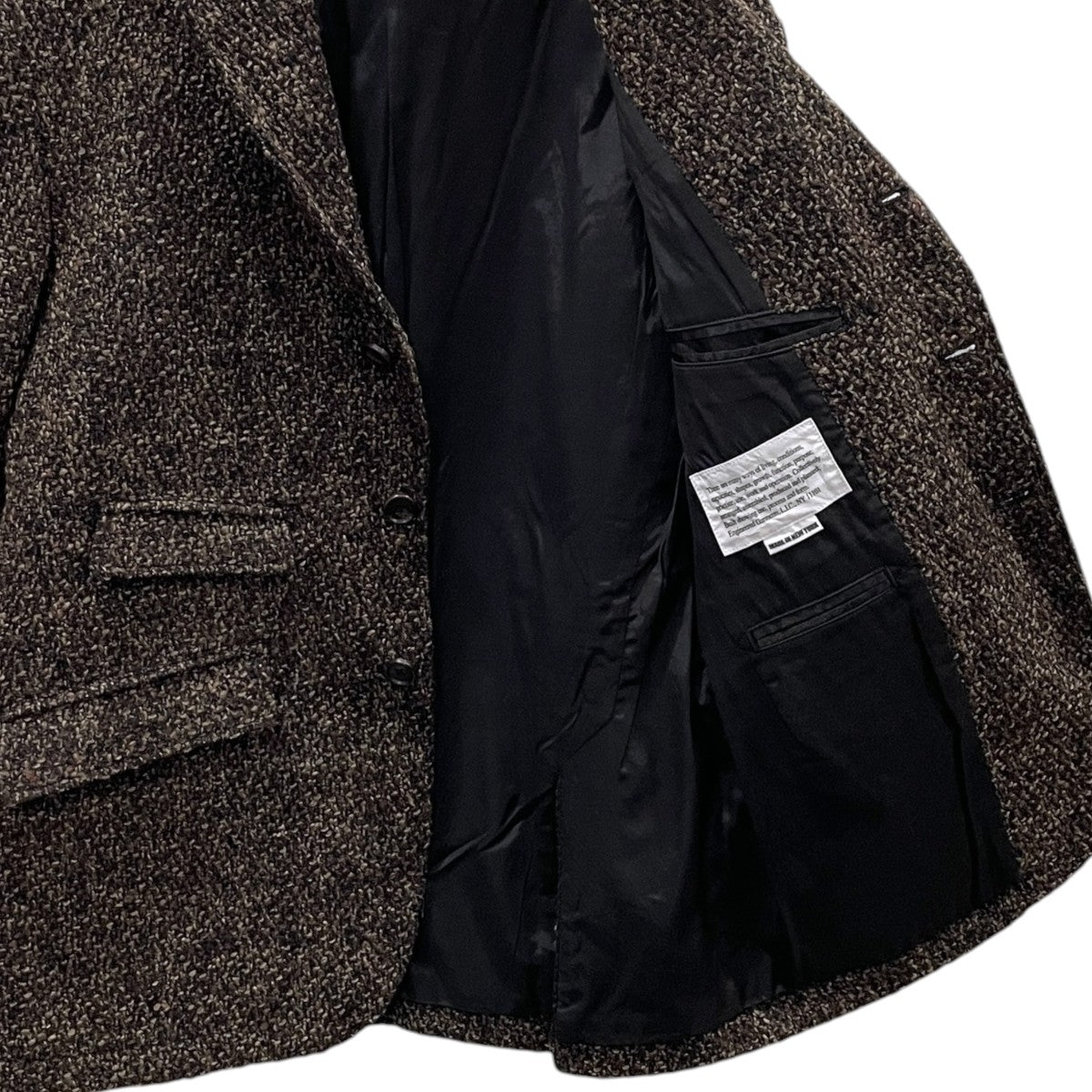 ツイードジャケット Andover Jacket - Polyester Wool Tweed Boucle アンドーバージャケット - ポリエステルウールツイードブークレ