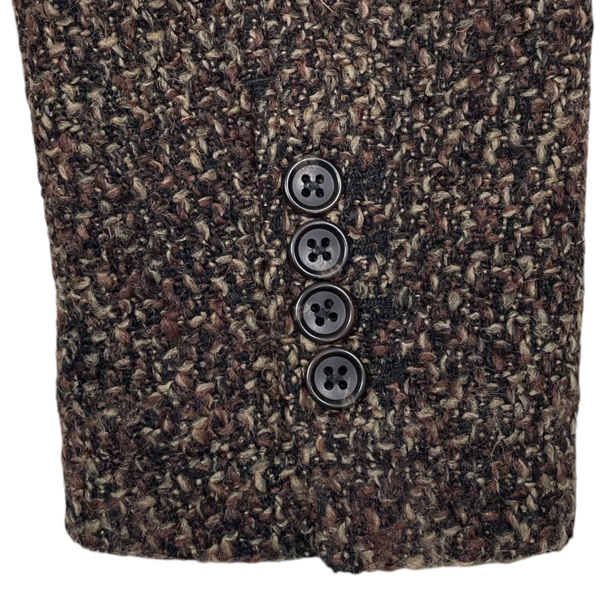 ツイードジャケット Andover Jacket - Polyester Wool Tweed Boucle アンドーバージャケット - ポリエステルウールツイードブークレ
