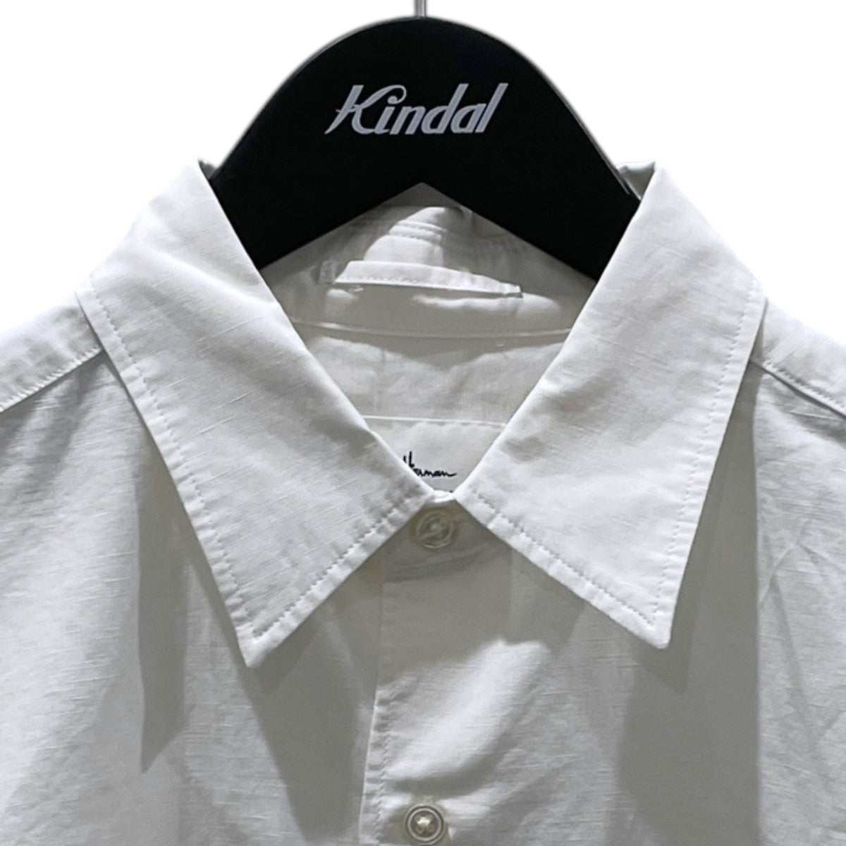 26SS コットンリネンシャツ Albini Linen Broad Shirt アルビニ リネン ブロードシャツ 4320700134