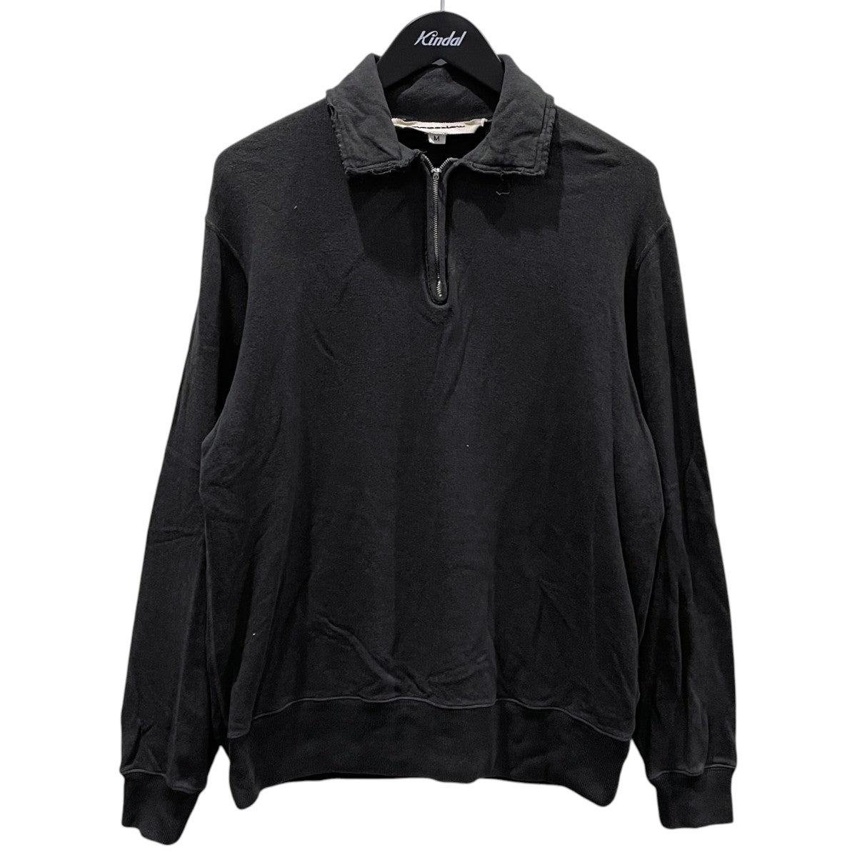 Slopeslow ハーフジップスウェットトレーナー half zip top Cotton／Linen Light French terry ハーフジップトップ コットンリネン ライトフレンチテリー 1261001 古着・中古-1枚目のアイテム画像