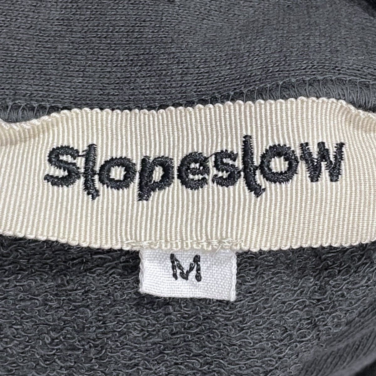 Slopeslow ハーフジップスウェットトレーナー half zip top Cotton／Linen Light French terry ハーフジップトップ コットンリネン ライトフレンチテリー 1261001 古着・中古-5枚目のアイテム画像
